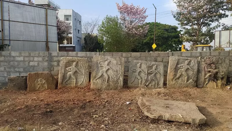 10th-Century Hero Stones Near Bengaluru Face Urbanization Threat