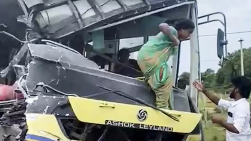 11 Killed in Tamil Nadu Bus Collision, PM Modi Offers Condolences