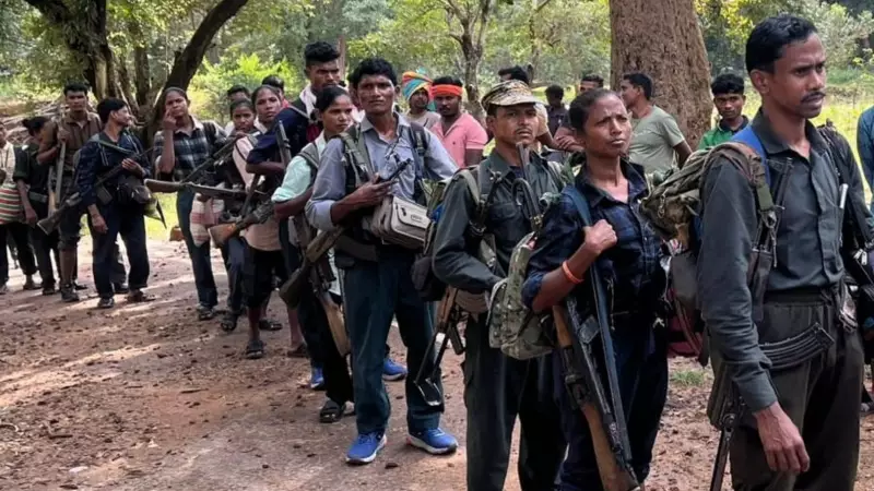 21 Maoists Lay Down Arms in Bastar: Major Boost for Chhattisgarh's Peace Initiative