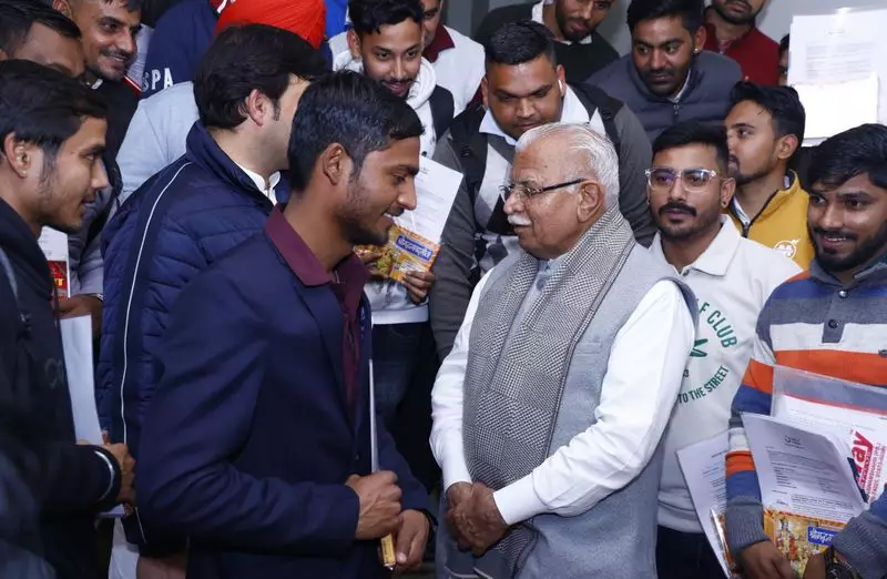 210 Haryana Youths Secure Jobs in Dubai, Khattar Credits Skill Development