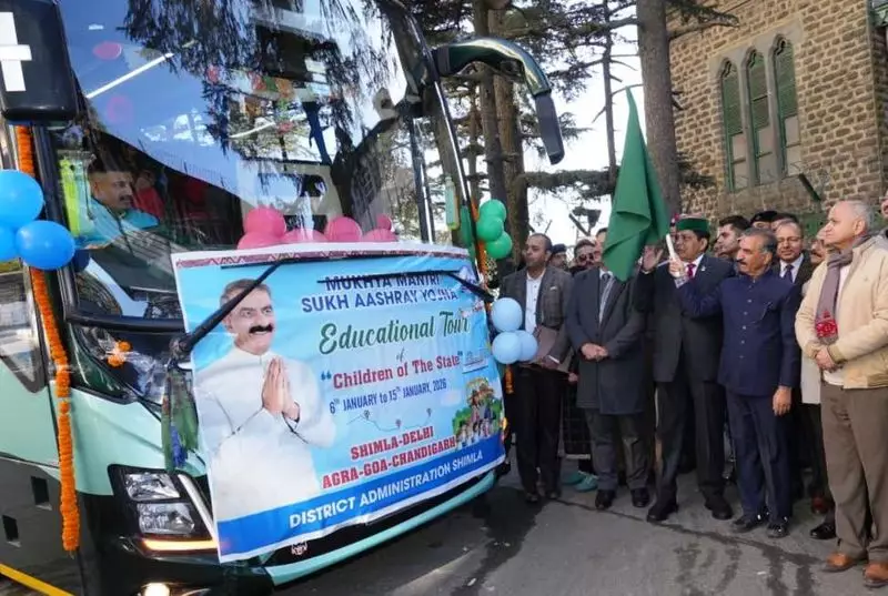 52 Himachal Children Embark on Educational Tour Across Four Major Cities