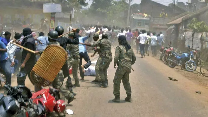 6 Cops Injured in Mob Attack Over TMC Worker Arrest in Sandeshkhali