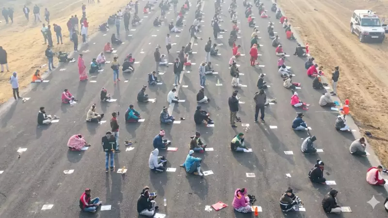 8,000 Candidates Vie for 183 Home Guard Jobs on Odisha Airstrip, Highlighting Employment Crisis