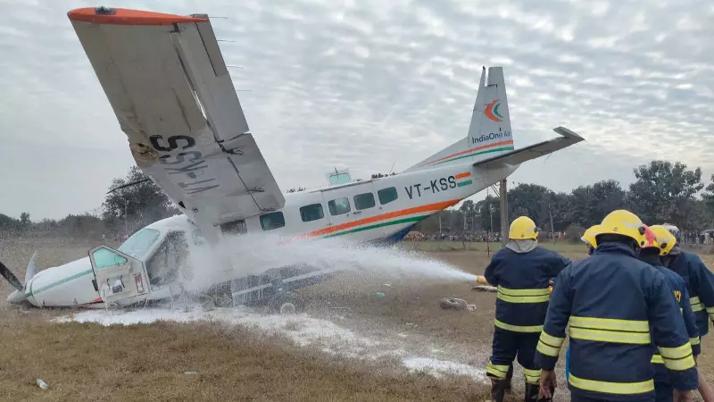 9-Seater Aircraft Crashes Near Rourkela Airport; 6 Injured, All Stable
