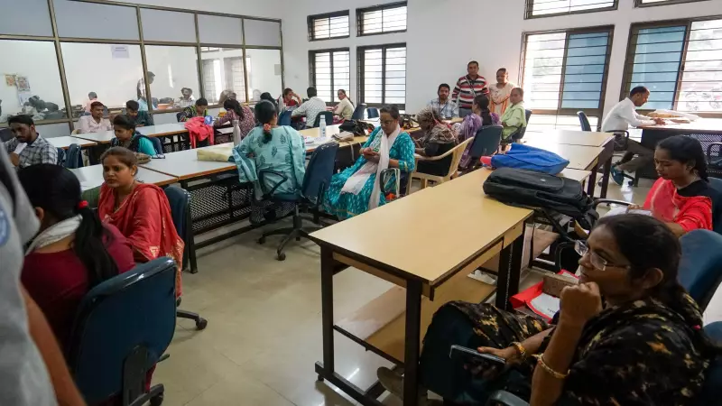 Ahmedabad BLOs Protest Over Workload, Threats & Server Issues