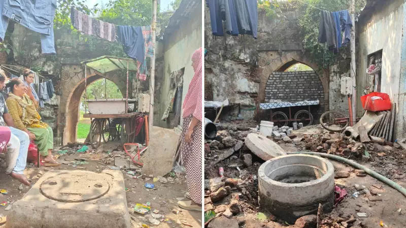 Ahmedabad's Ancient Bhadra Fort Doorway Sealed, Cuts Off Slum's River Access