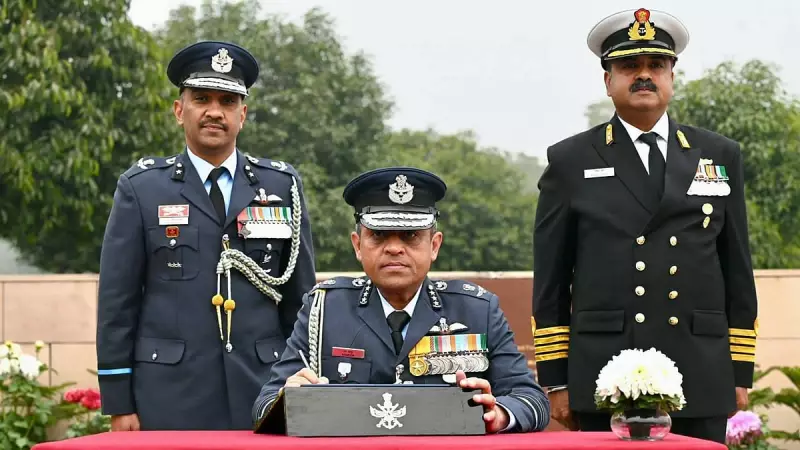 Air Marshal Nagesh Kapoor Appointed IAF Vice Chief with 3,400+ Flying Hours
