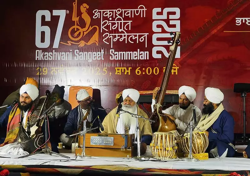 Akashvani Sangeet Sammelan Enthrals Jalandhar with Classical Melodies