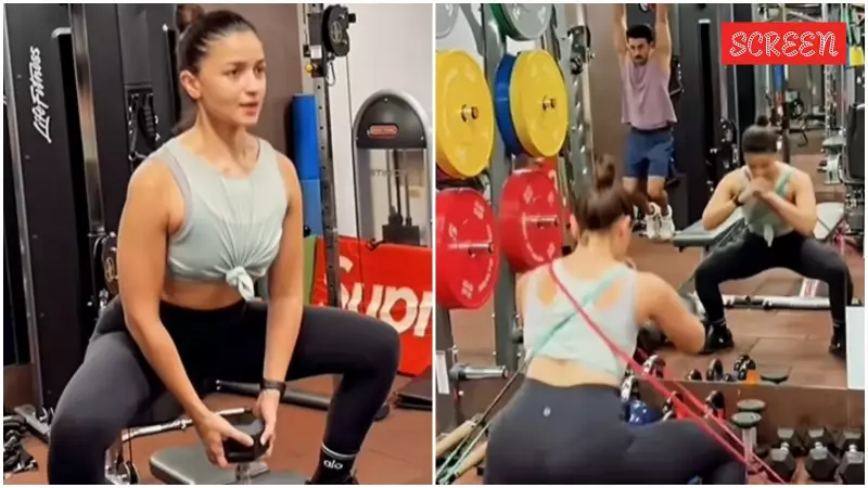 Alia Bhatt's Viral Gym Video Features Ranbir Kapoor's Stealth Pull-ups