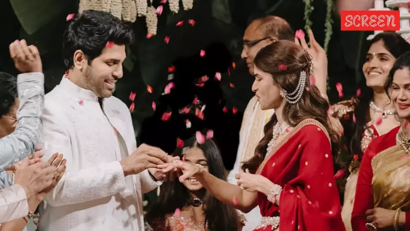 Allu Sirish Ties the Knot! Ram Charan & Allu Arjun Celebrate Brother's Engagement to Nayanika Reddy