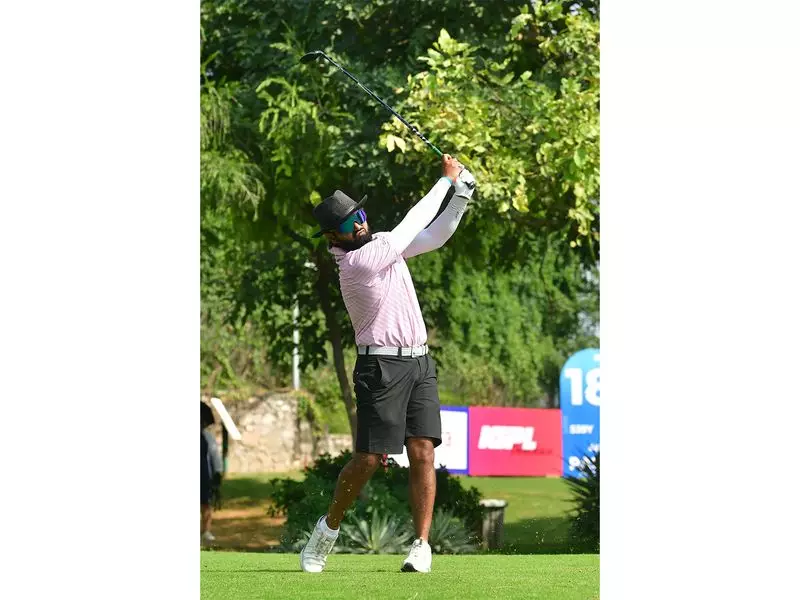 Aman Raj Dominates Ram Bagh Course with Stunning 9-Under 61 to Lead IGPL Jaipur