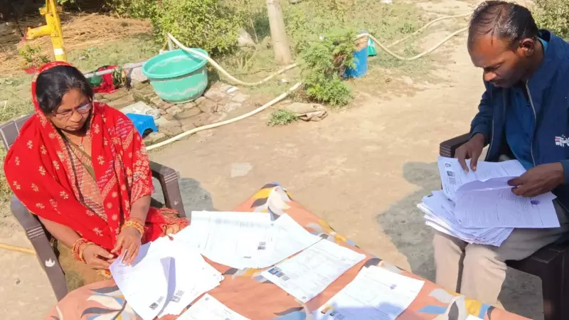 Amethi BLO with Paralysed Leg Completes SIR Drive on Daughter's Bicycle, Earns District Honour