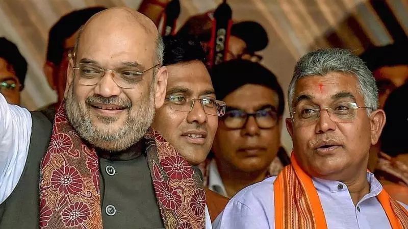 Amit Shah Chairs BJP Strategy Meet for 2026 Bengal Polls, Projects Dilip Ghosh