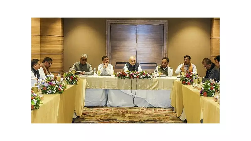 Amit Shah Holds Key BJP Meet in Kolkata, Reaches Out to Dilip Ghosh