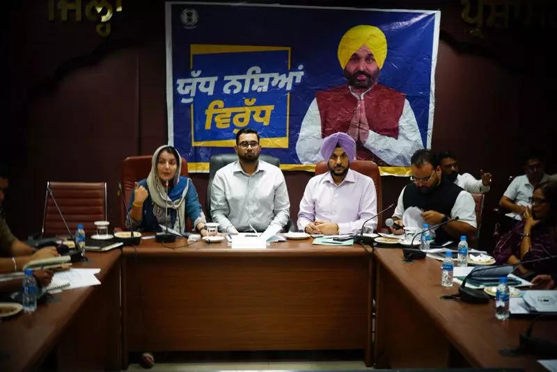 Amritsar Officials & Morcha Coordinators Declare War on Drugs: Vow to Intensify Anti-Abuse Fight