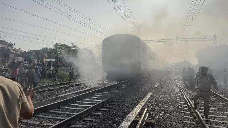 Amritsar-Saharsa Garib Rath Express Fire Causes Major Rail Disruption: 6 Trains Delayed