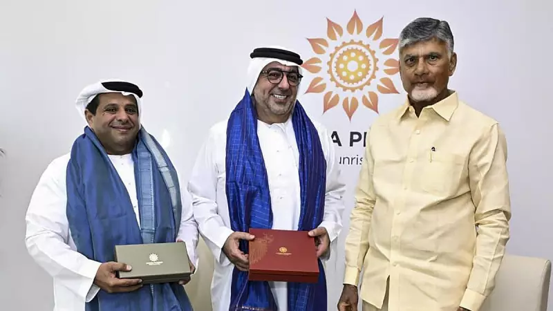 Andhra Pradesh CM Chandrababu Naidu Woos UAE Investors: Massive Opportunities in Oil & Gas Sector