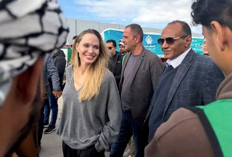 Angelina Jolie Visits Rafah Border, Highlights Gaza Humanitarian Crisis