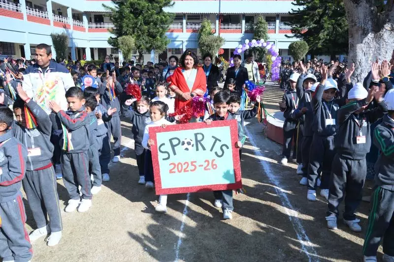 Annual Sports Day Celebrated with Enthusiasm at Local School