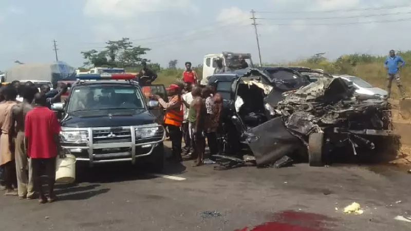 Anthony Joshua Stable After Fatal Car Crash in Nigeria, 2 Team Members Killed