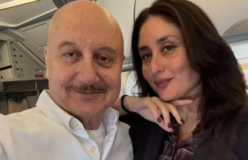 Anupam Kher Shares Nostalgic Pictures with Kareena Kapoor, Praises Her Growth
