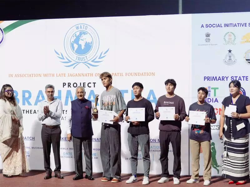 Assam Rifles & WATO Trust Launch Project Brahmastra: A Game-Changer for Mizoram's Youth Through Sports
