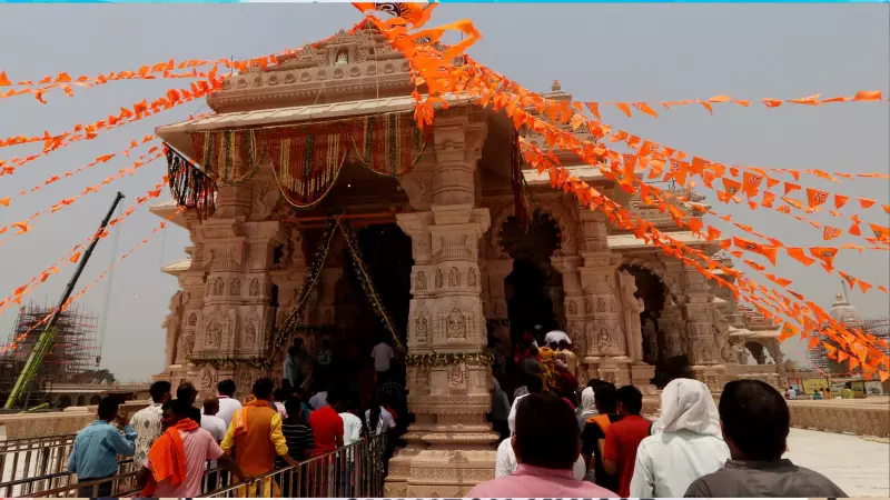Ayodhya Ram Temple Complex Nears Completion, Grand Flag Hoisting Ceremony Set for November 25