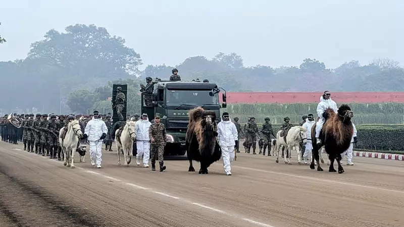 Bactrian Camels Lead Animal Column in Republic Day Parade 2026