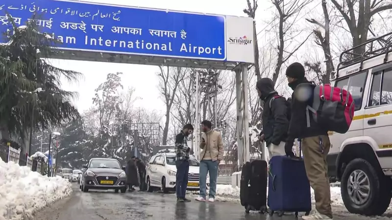 Bad Weather Forces 11 Flight Cancellations at Srinagar Airport