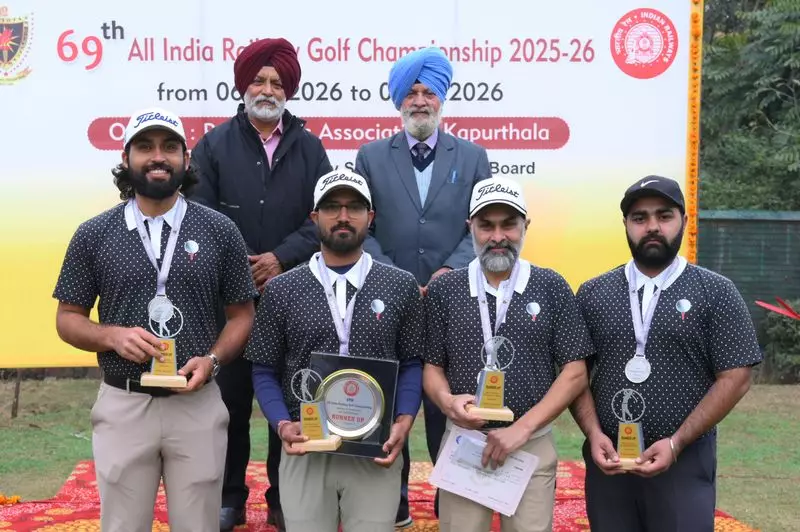 Banaras Team Wins All India Railway Golf Championship, RCF Kapurthala Runner-Up