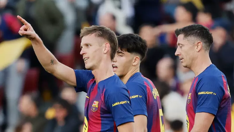 Barcelona Tops LaLiga After 3-1 Comeback Win vs Alaves, Olmo Shines
