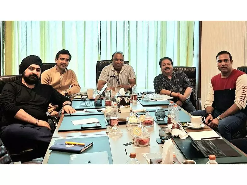 BCCI Secretary Devajit Saikia Meets NCA Head VVS Laxman in Mumbai