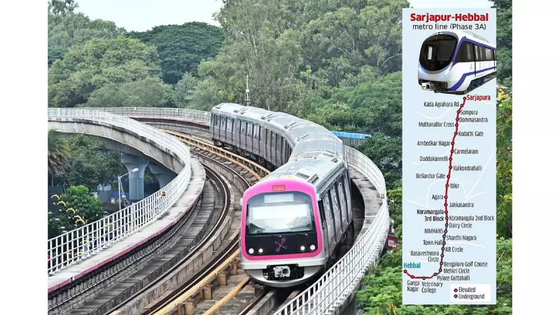 Bengaluru Metro Slashes Underground Station Length by 40 Meters in Phase 3A to Cut Costs