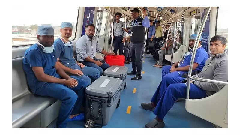 Bengaluru Metro's Green Corridor: Lungs Travel 33km in Record Time for Life-Saving Transplant