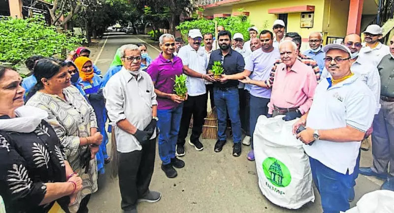 Bengaluru Residents Transform NTI Layout in Massive Clean-Up Drive