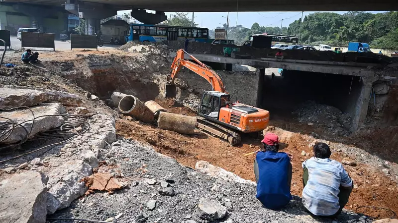 Bengaluru's Kanteerava Studio Underpass Work Resumes After Decade-Long Delay
