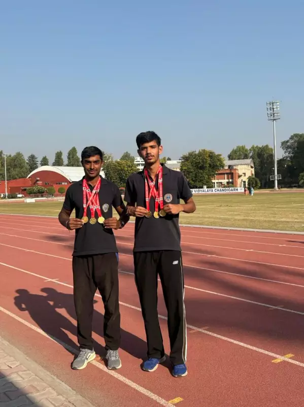Bhavan Vidyalaya Chandigarh Celebrates Excellence at Annual Athletic Meet 2025