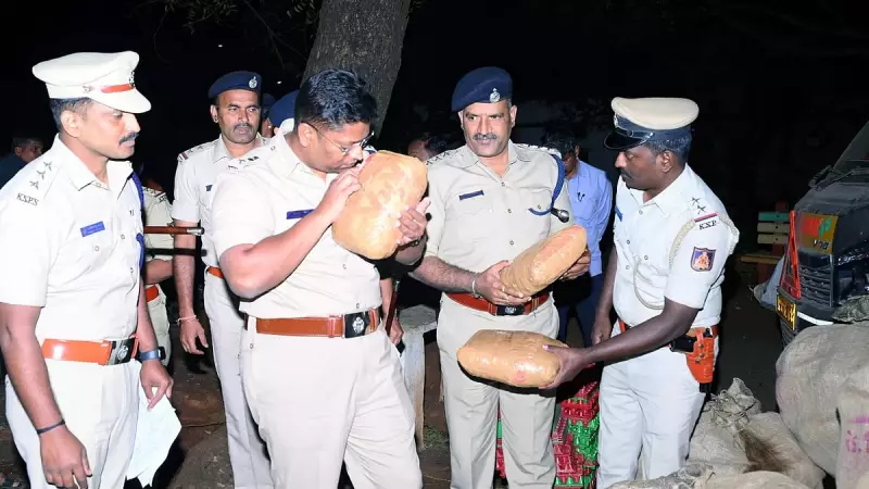 Bidar Police Seize 660 Kg Ganja Worth Rs 6.6 Crore, Arrest Two