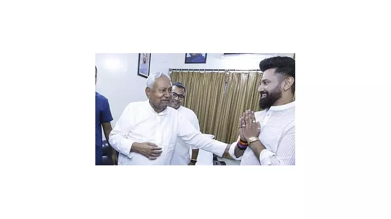 Bihar 2025: LJP(RV) to Join Govt, Backs Nitish Kumar as CM
