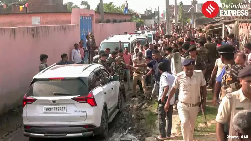 Bihar Deputy CM Vijay Sinha's Convoy Attacked in Lakhisarai During Polling Day - Security Breach Raises Alarm