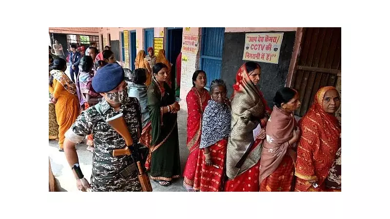 Bihar's Final Phase: 47.62% Voter Turnout by 1 PM, Exit Polls Awaited
