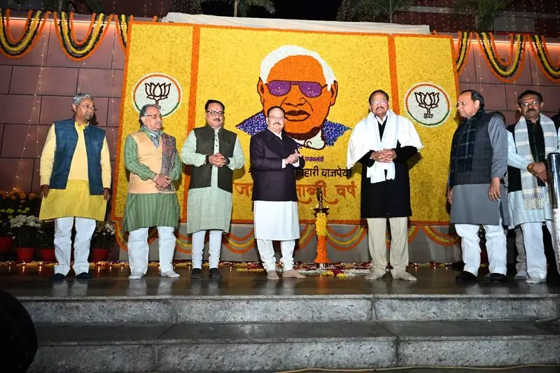 BJP Concludes Vajpayee Birth Centenary with Grand 'Deepotsav' in Delhi