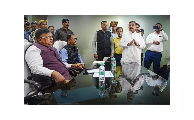 BJP Delegation Meets Bengal CEO Amid BLO Protests Over Workload