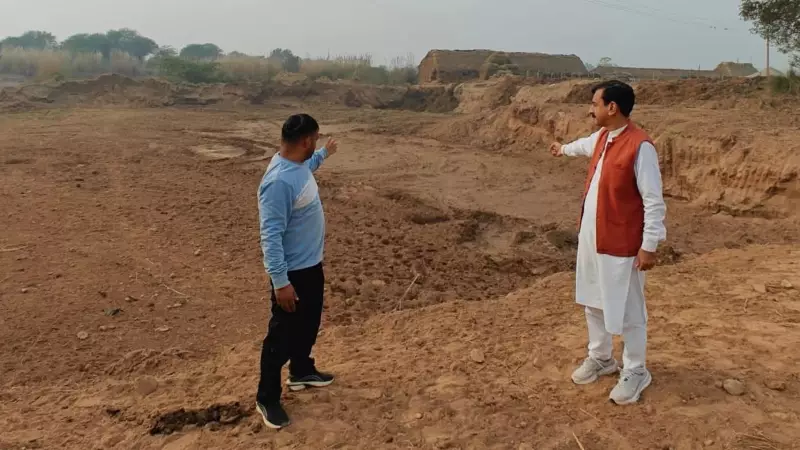 BJP Exposes Fresh Illegal Mining in Punjab's Majri, Slams AAP MLA's Silence