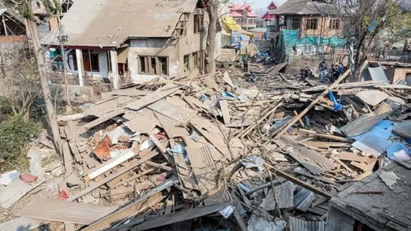 BJP Leader in Kashmir Criticizes Demolition Policy After Umar Nabi's House Razed