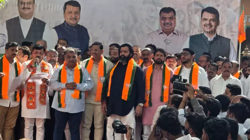 BJP Strikes Back in Pimpri-Chinchwad: 20 Ex-Corporators, Including NCP Bigwigs, Join Party