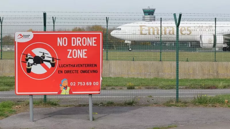 Brussels Airport Chaos: Drone Sighting Forces Complete Shutdown, Flights Diverted