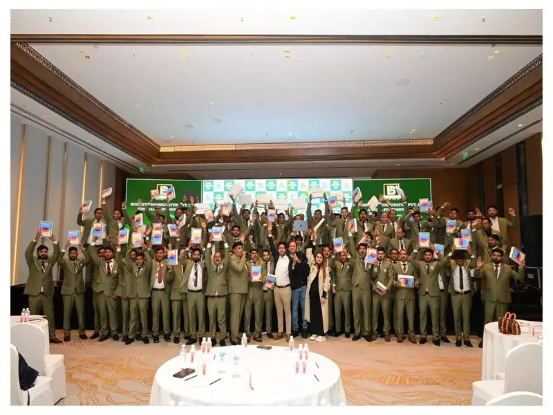 Burnett Homeopathy Rewards 100 Employees with Apple MacBooks at Jim Corbett Gala