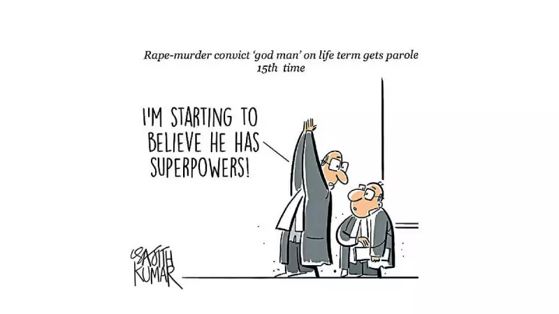 Cartoon Satire Targets 'Godmen' Superpowers in India