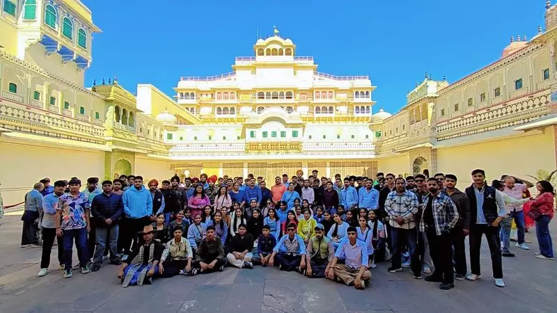 Century School Gharaunda Students Embark on Educational Trip to Jaipur
